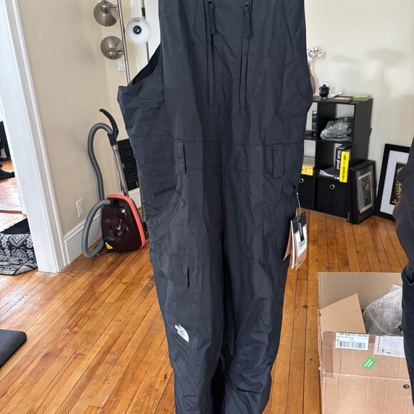 The North Face Women’s Freedom Ski Bib size XL NWT in TNF Black - Picture 5 of 11